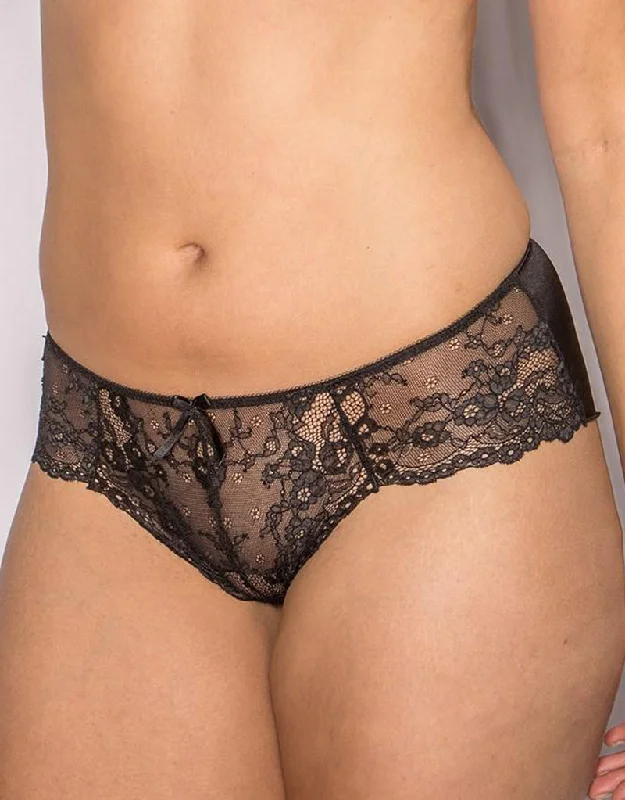 lightweight lace underwear-Pour Moi Cherish Short Black