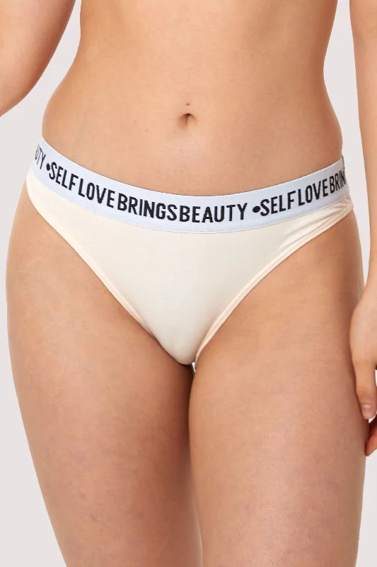 invisible panty line-Self Love Blush Brief