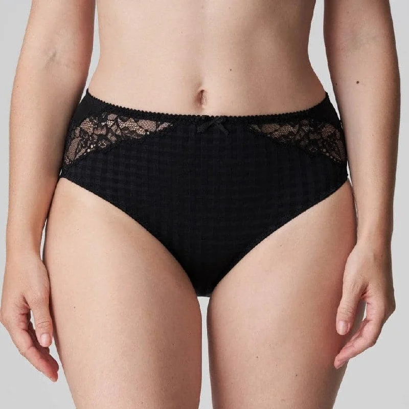 comfy stretch panties-Prima Donna Madison Full Brief in Black 0562126