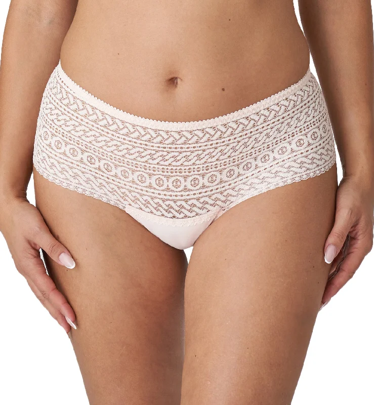 high-waisted lace panties-PrimaDonna Montara Matching Luxury Thong (0663381) - Crystal Pink