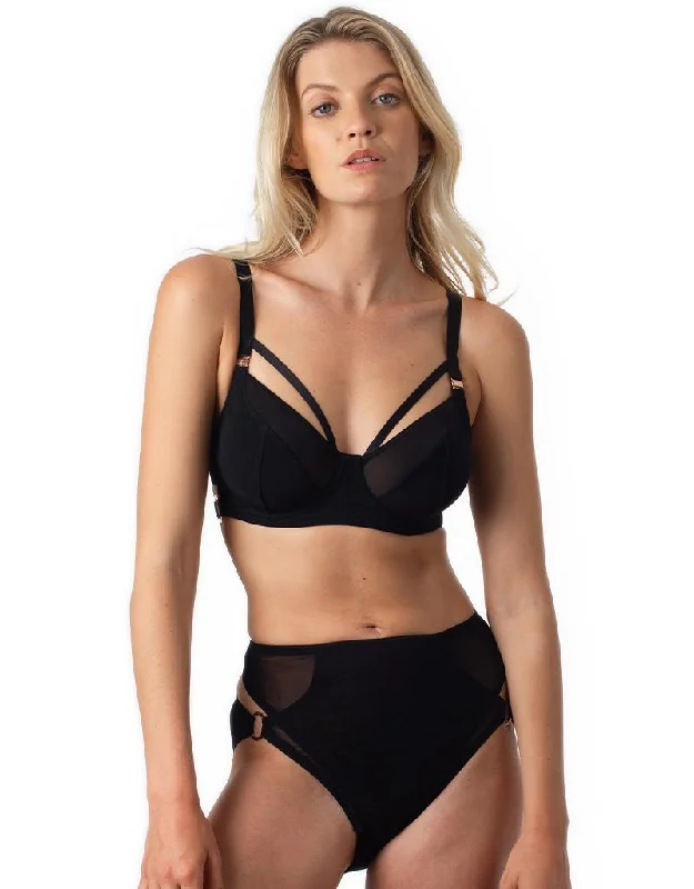 Project Me by Hot Milk Provocateur 3/4 Cup Bra Black