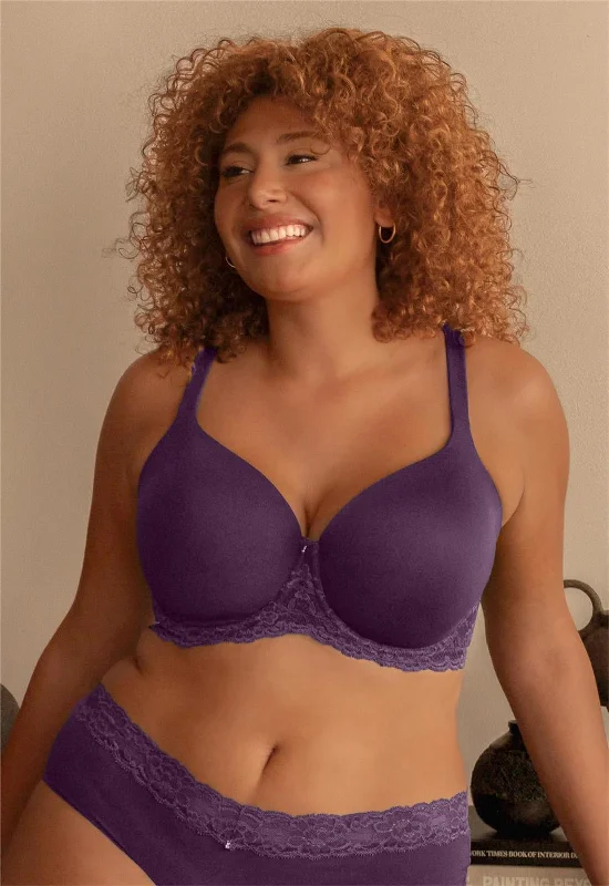 lightweight mesh underwear-Pure Plus Full Coverage T-Shirt Bra