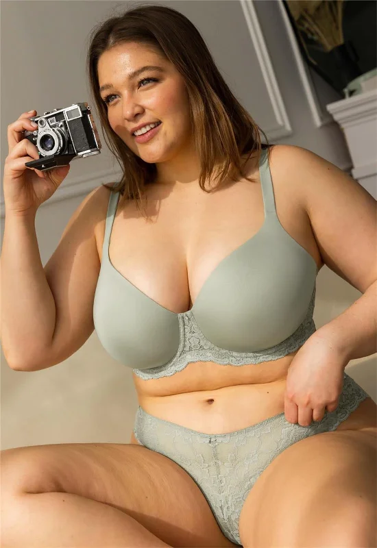 postpartum underwear-Pure Plus Full Coverage T-Shirt Bra