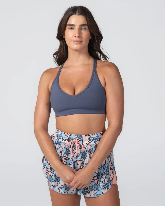 women’s cozy underwear-Skin Move Bra - Light Navy