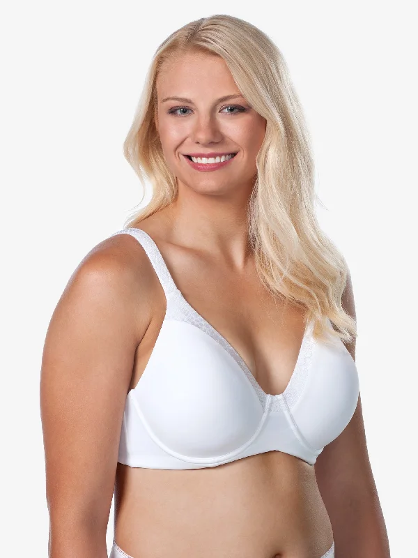 breathable boyshorts underwear-The Brigitte Luxe - Underwire T-Shirt Bra