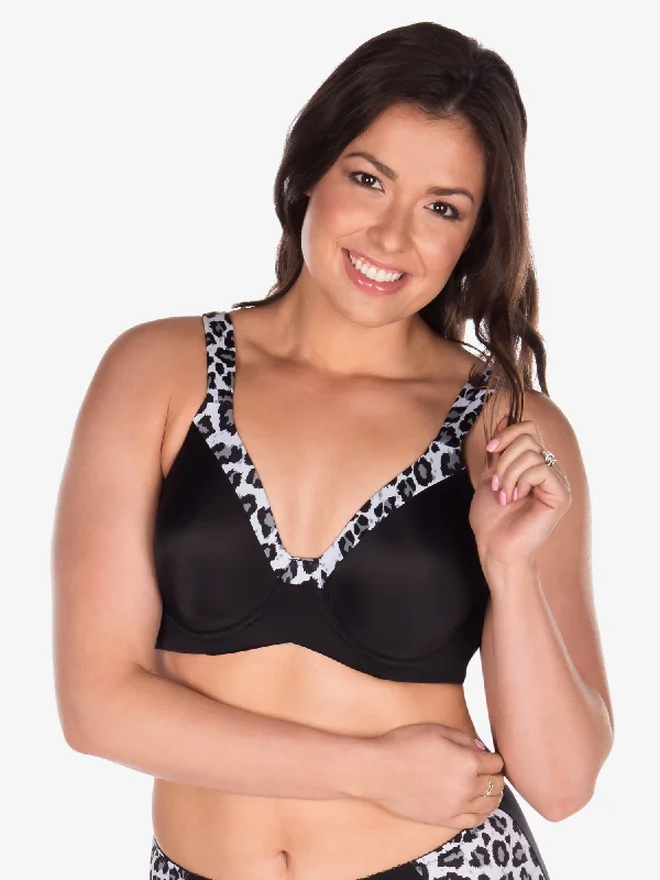 floral lace underwear-The Brigitte Luxe - Wirefree T-Shirt Bra