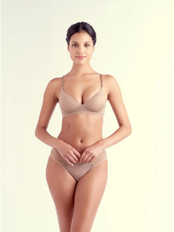 cotton bikini panties-The Little Bra Company Gina Bra