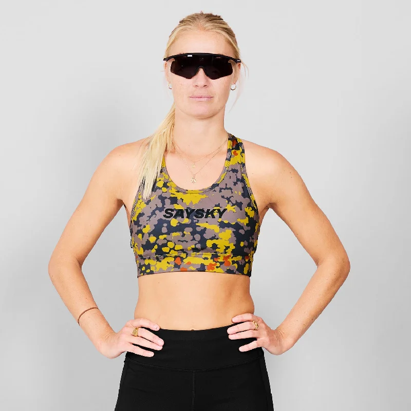 comfy mesh underwear-Camo Combat Sports Bra