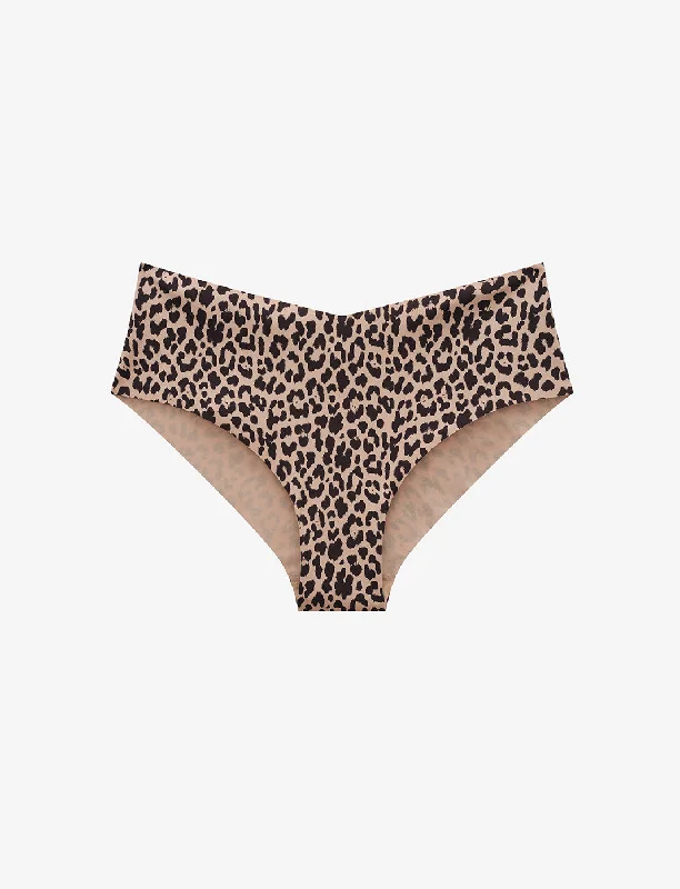 high-waisted bamboo underwear-Zero Edge No-Show Cheeky