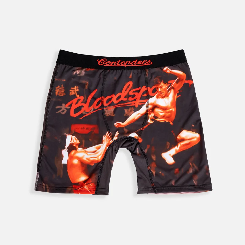 seamless cotton boxers-BLOODSPORT JCVD KICK BRIEF