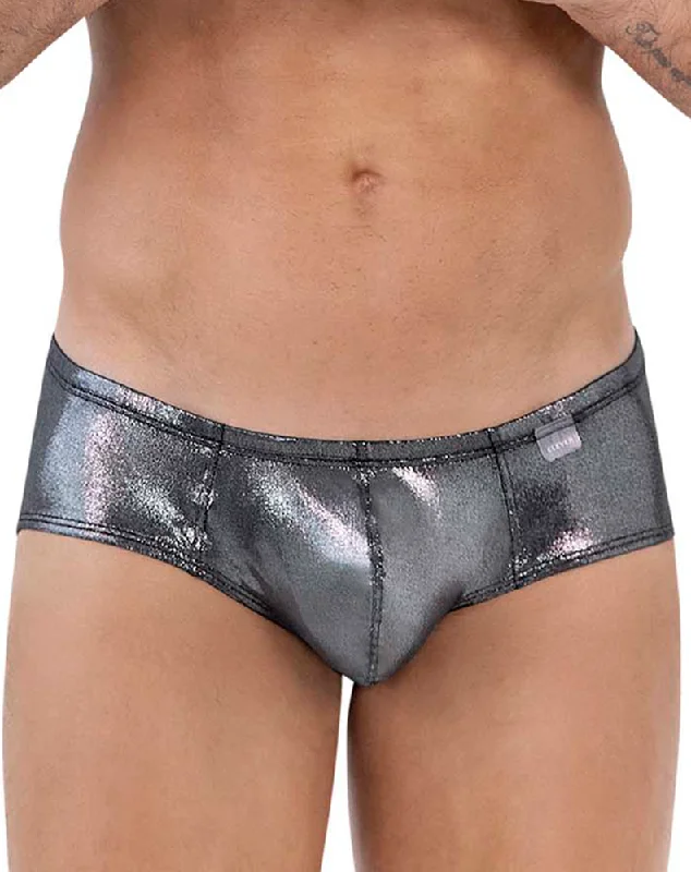 men’s cotton boxers-Clever 1612 Chakra Briefs Black