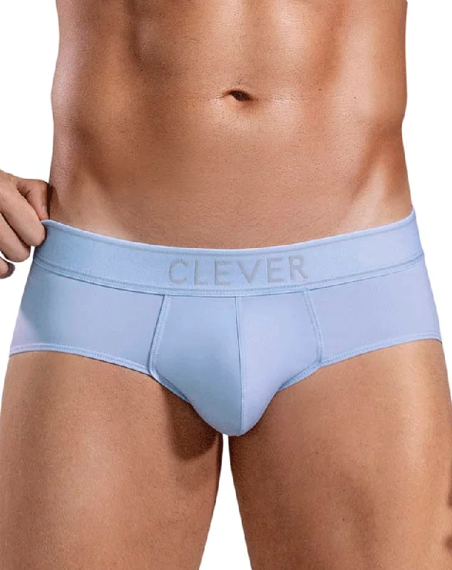 soft microfiber boxers-Clever 1683 Imagination Briefs Blue