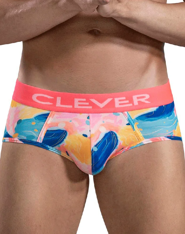 moisture-wicking briefs-Clever 1685 Lienzo Briefs Fuchsia