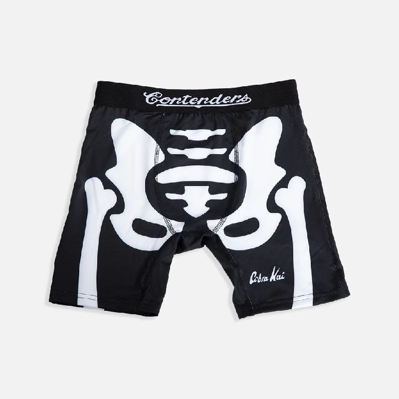 durable cotton boxers-COBRA KAI SKELETON YOUTH BRIEF