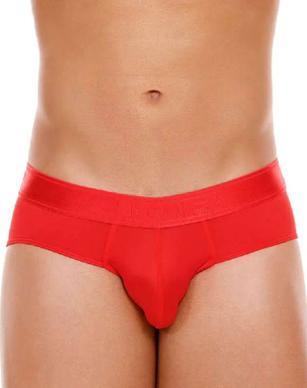 breathable boxer shorts-Jor 2047 Element Briefs Red