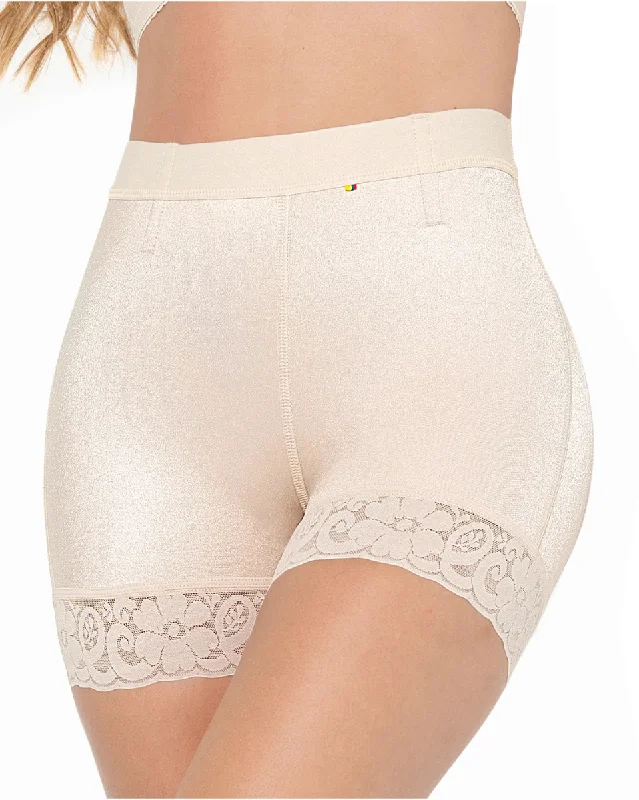 women’s cozy briefs-MariaE Fajas Colombianas High Waisted Butt Lifting Shapewear Shorts