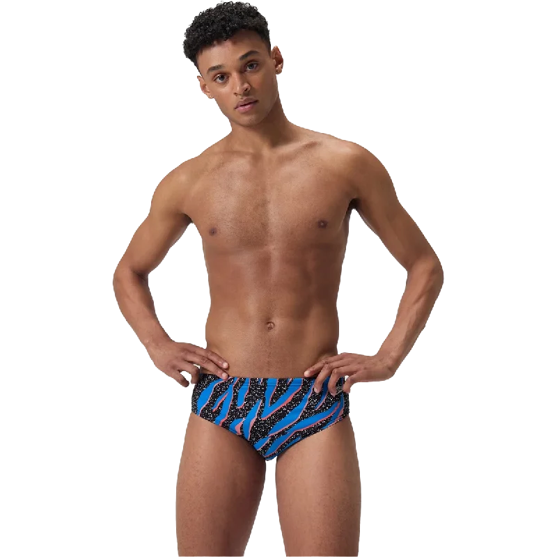 comfy athletic briefs-Men's Printed One Brief