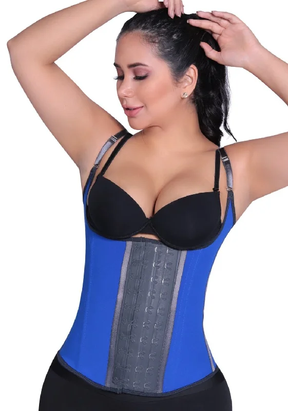 high-waisted briefs-Siluet H30 / H31 / H32 Latex Waist Trainer with Straps