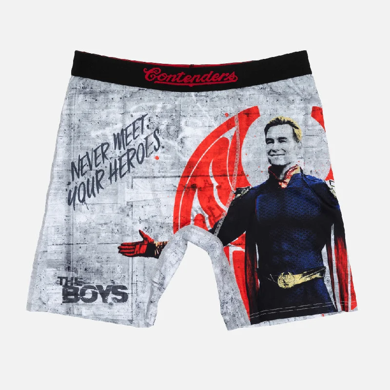 men’s stretch underwear-THE BOYS NEVER MEET YOUR HEROES BRIEF