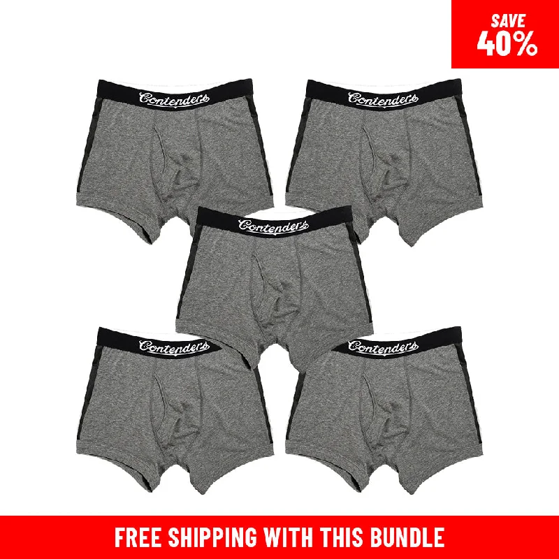 trendy boxer shorts-THE CHALLENGER BRIEF 5 PACK