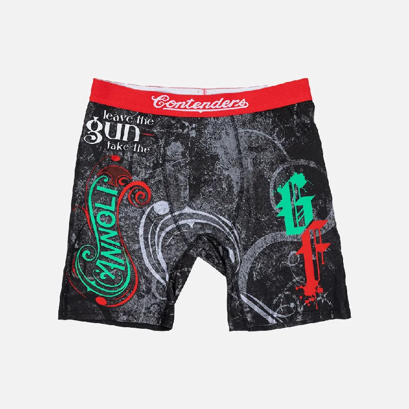 breathable mesh boxers-THE GODFATHER CANNOLI BRIEF